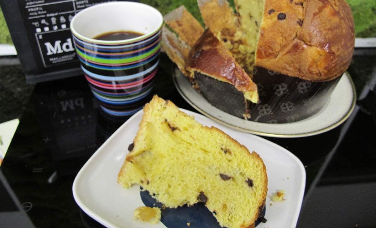 Maillardos coffee with Panettone